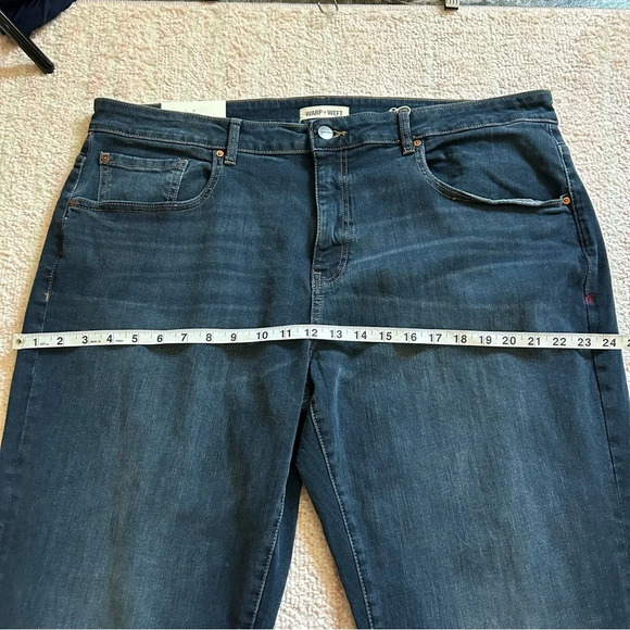 NWT Warp+Weft Chicago Straight Denim Jeans Size 40x30 - Picture 9 of 11